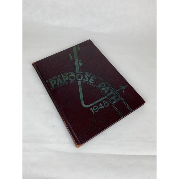 1948 The Papoose Path Vallejo Junior Highschool Vintage California Yearbook - Picture 1 of 11